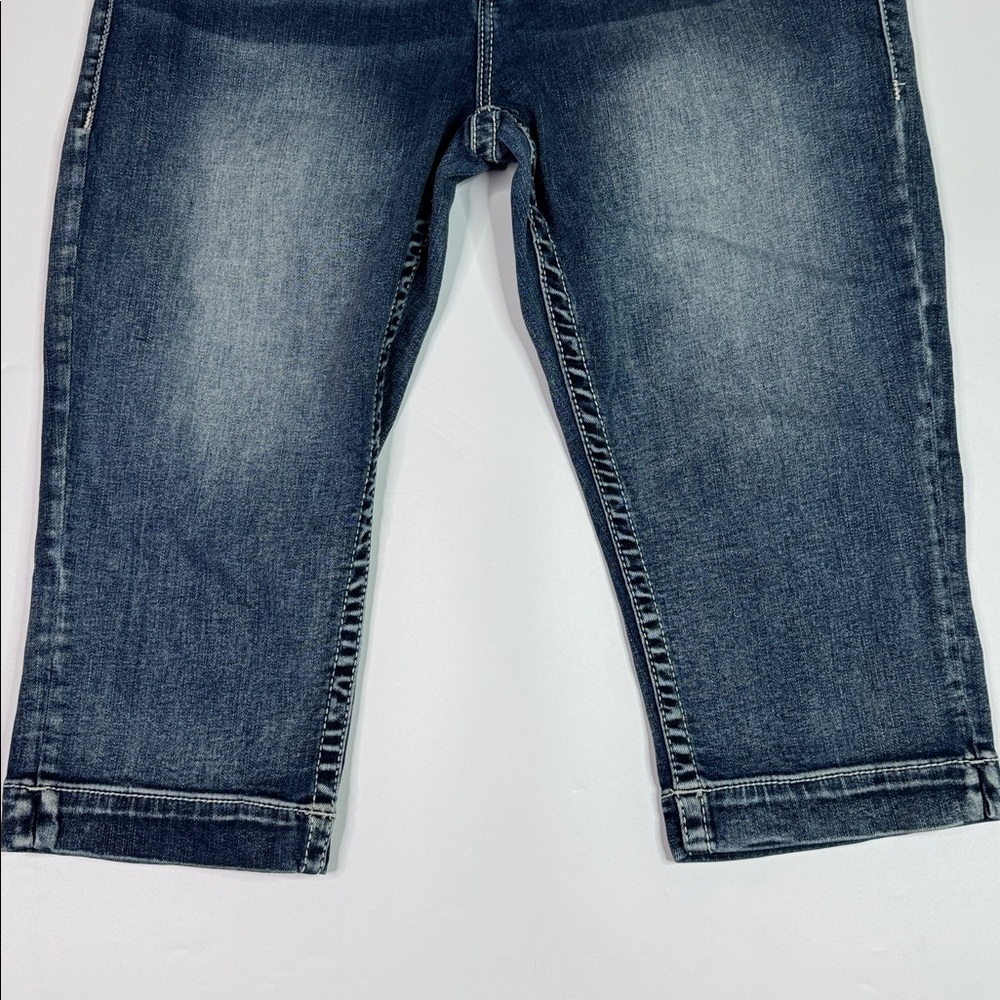 Vigoss Denim Capri Pants Size 16 - Picture 3 of 12